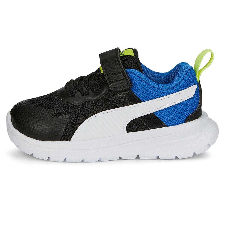 Kids PUMA Toddlers Shoes | Puma Evolve Run Mesh Ac Toddlers Shoes Black/Blue