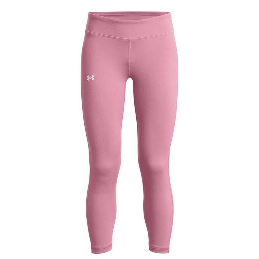 Kids Under Armour Tights | Under Armour Girls Motion Crop Tights Pink