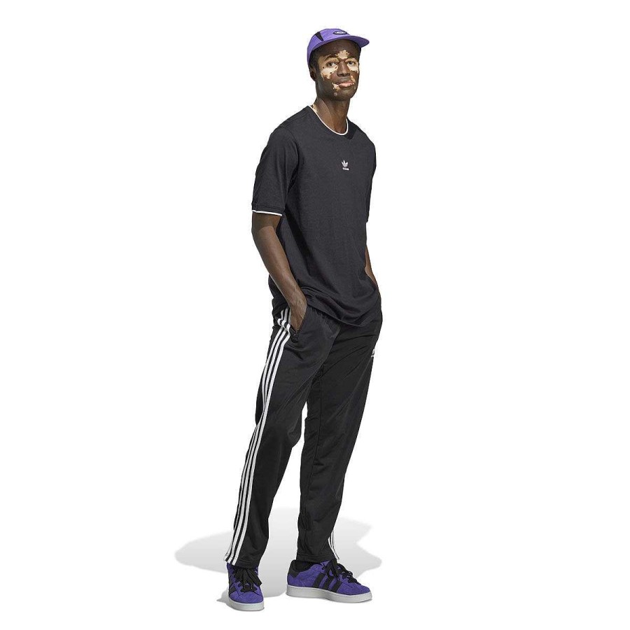 Men adidas Originals Track Pants | Adidas Originals Mens Adicolor Classics Firebird Track Pants Black