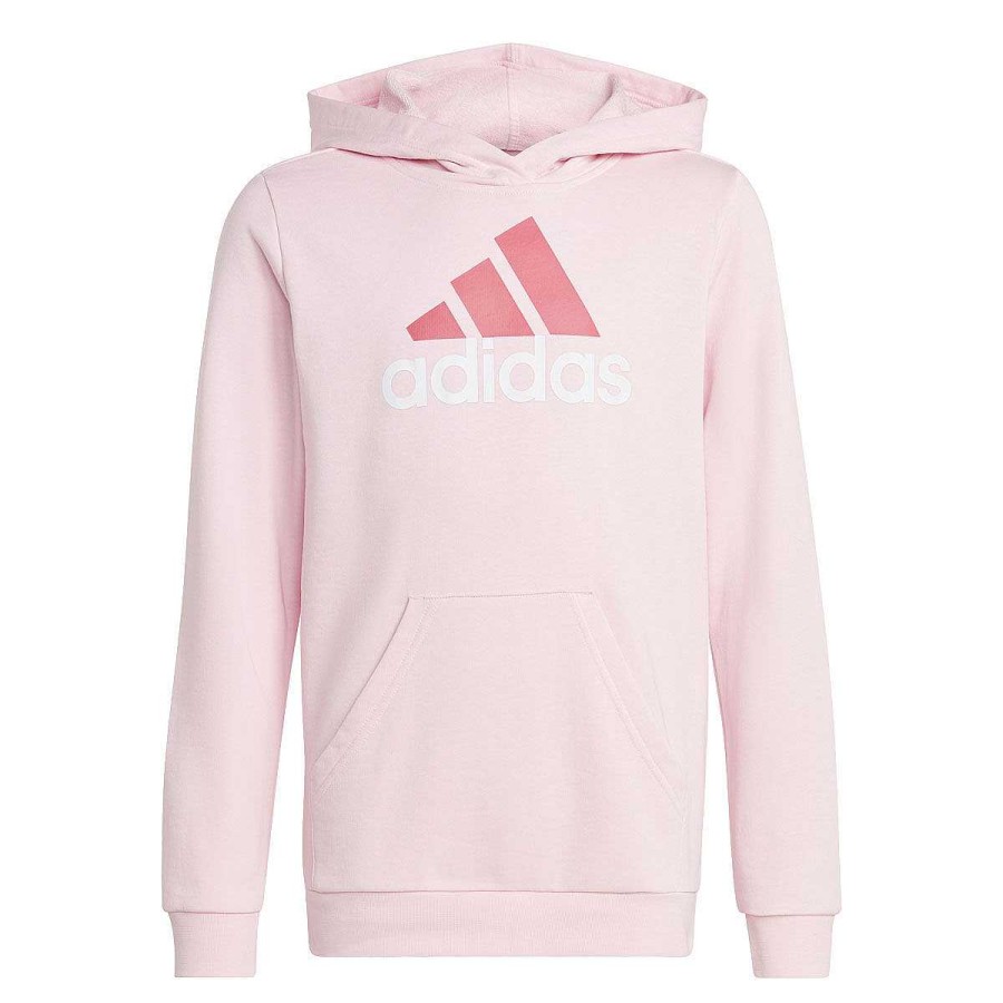 Kids adidas Hoodies & Sweatshirts | Adidas Kids Essentials Big Logo Hoodie Pink