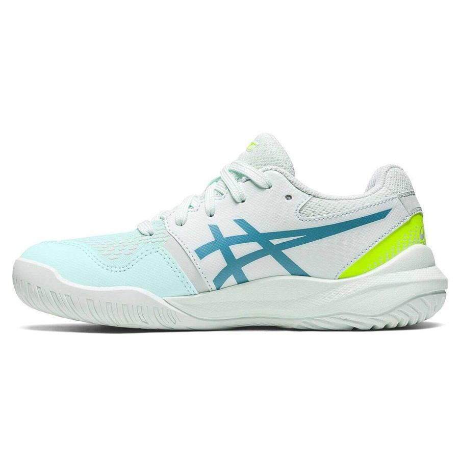 Kids Asics Boys Shoes | Asics Gel Resolution 9 Gs Kids Tennis Shoes Aqua