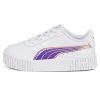 Kids PUMA Boys Shoes | Puma Carina 2.0 Holo Infants Shoes White/Silver