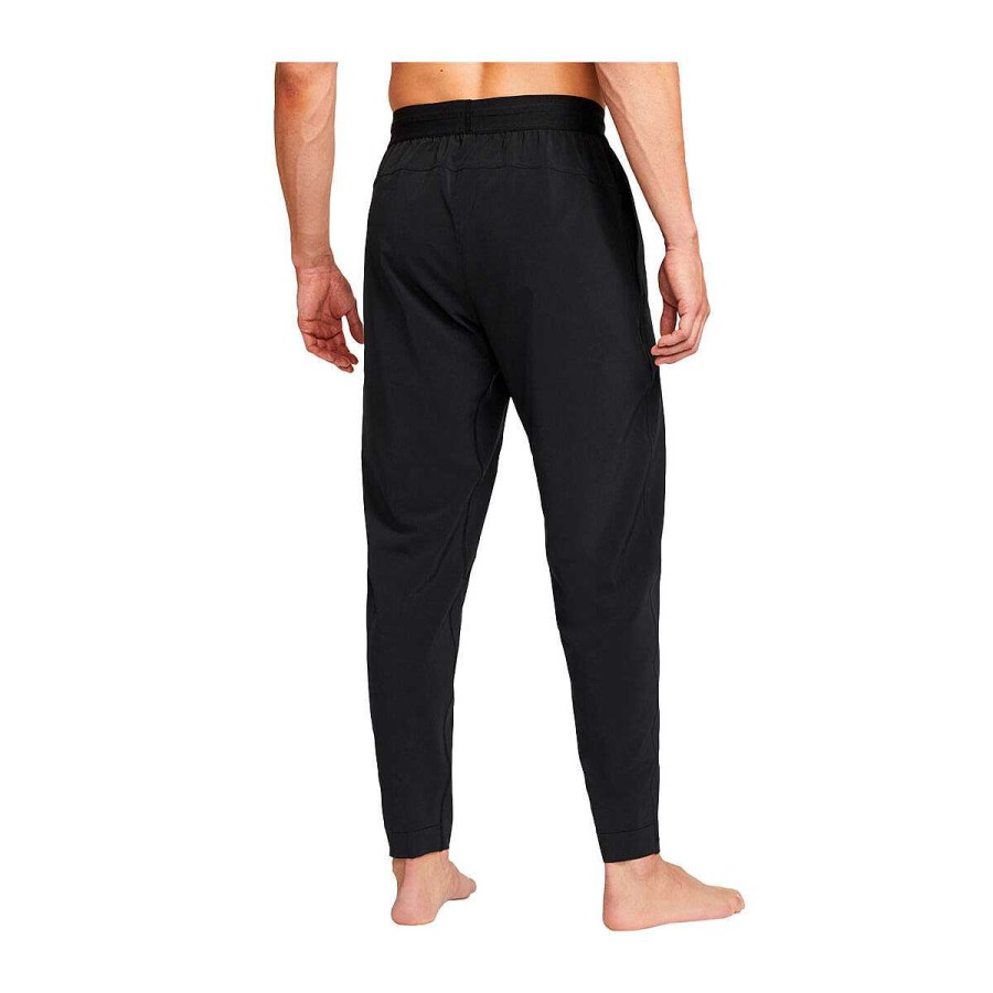 Men Nike Track Pants | Nike Mens Dri-Fit Flex Yoga Pants Black