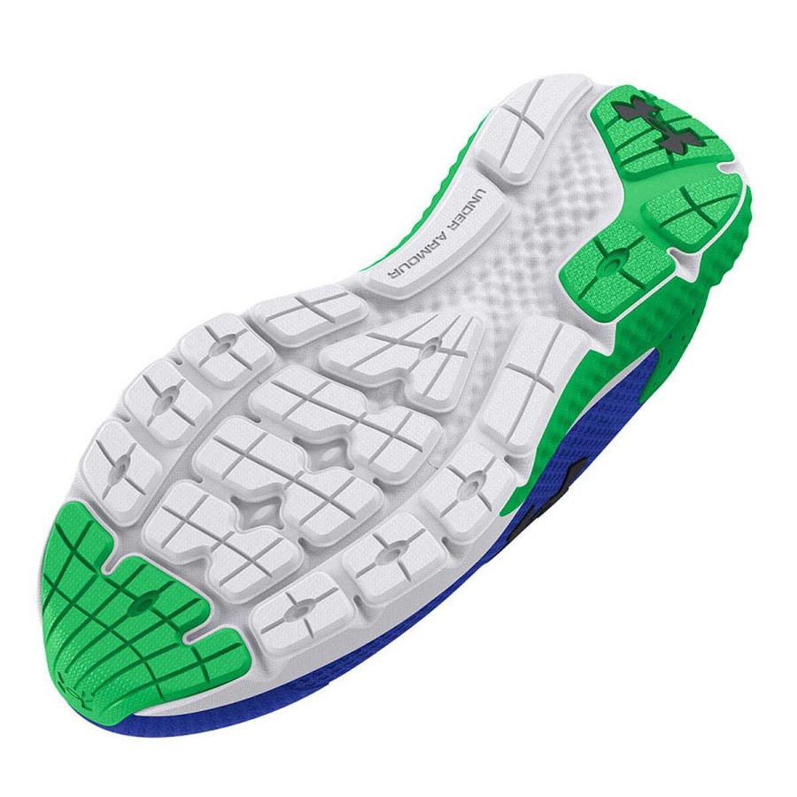 Kids Under Armour Running | Under Armour Charged Rogue 3 Gs Kids Running Shoes Royal/Green