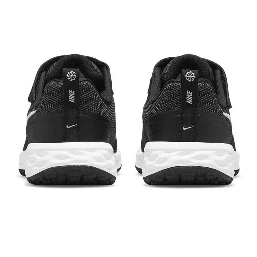 Kids Nike Running | Nike Revolution 6 Next Nature Ps Kids Running Shoes Black/White