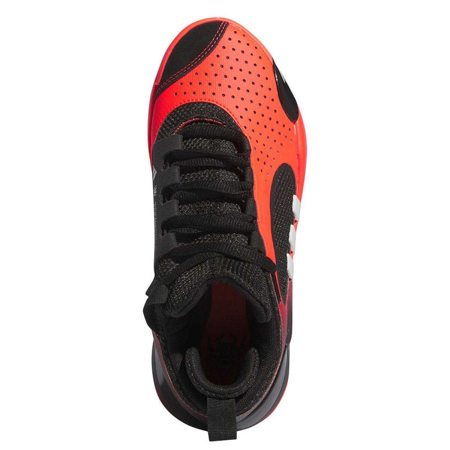 Kids adidas Basketball | Adidas D.O.N. Issue 5 Gs Kids Basketball Shoes Red/Black