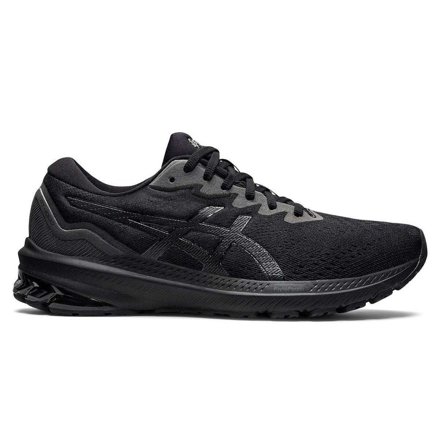 Kids Asics School Shoes | Asics Gt 1000 11 4E Mens Running Shoes Black