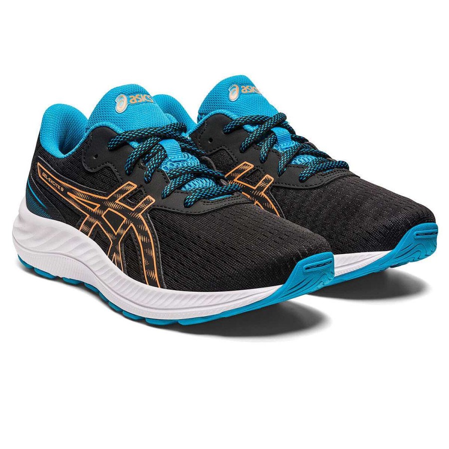 Kids Asics Running | Asics Gel Excite 9 Gs Kids Running Shoes Black/Pink