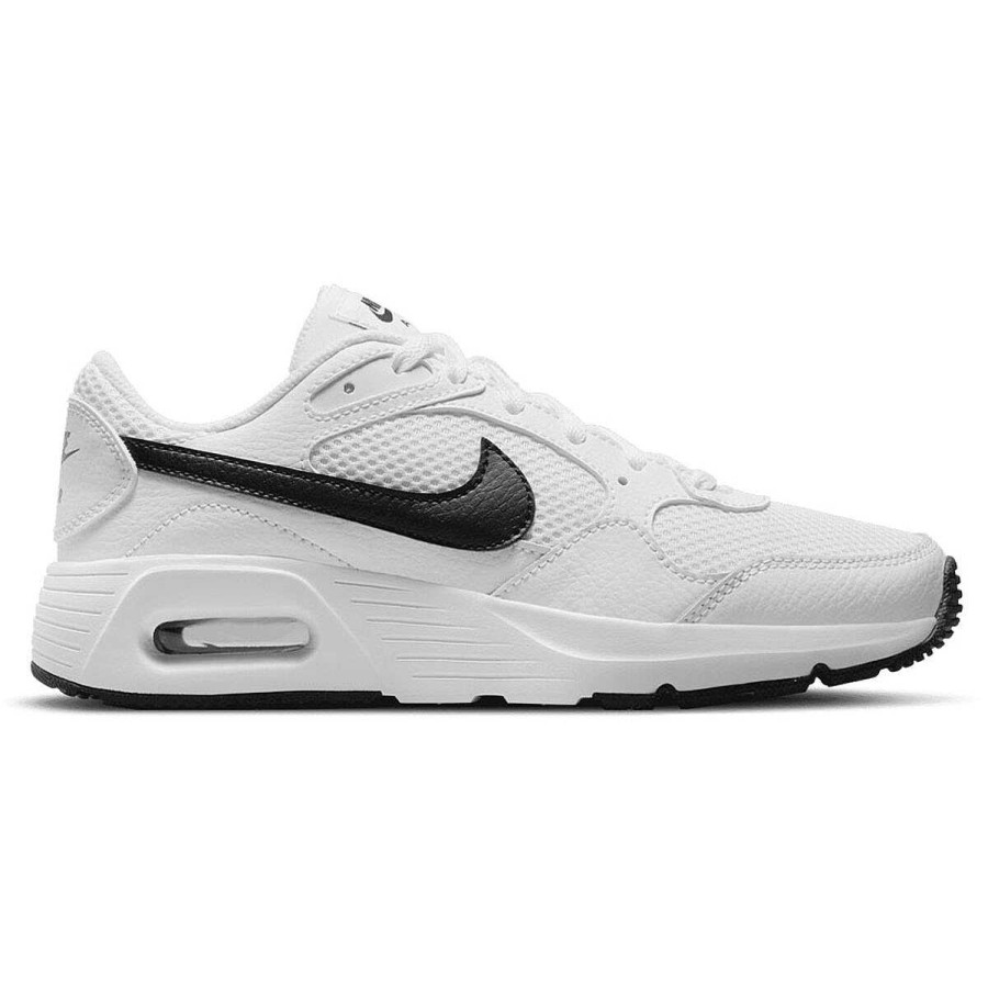 Kids Nike Casual | Nike Air Max Sc Gs Kids Casual Shoes White/Black