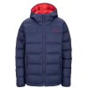 Kids macpac Jackets | Macpac Kids Atom Hooded Down Jacket 6 Navy