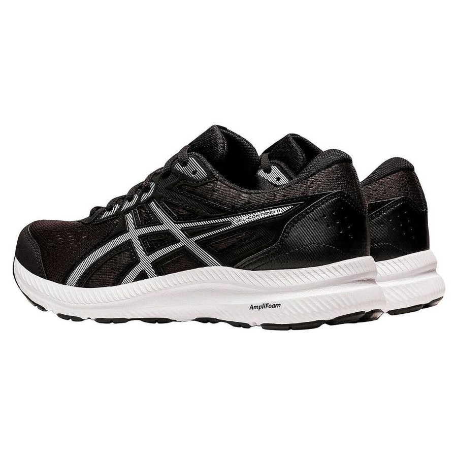 Kids Asics School Shoes | Asics Gel Contend 8 Womens Running Shoes Black/White