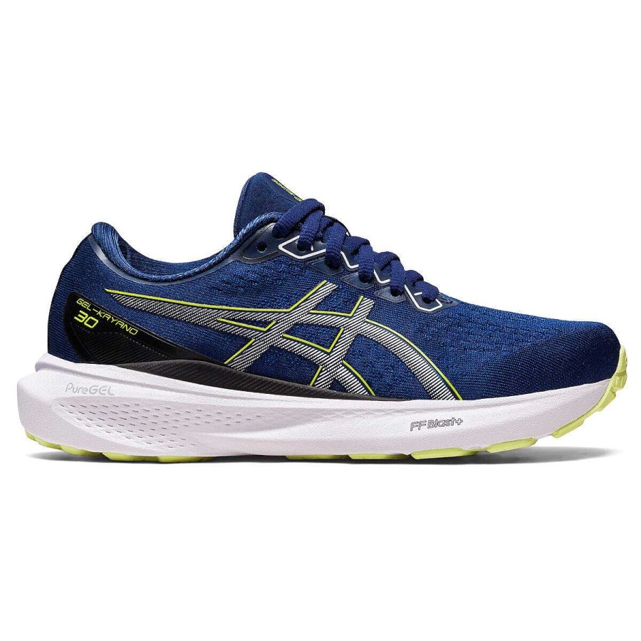 Kids Asics Training | Asics Gel Kayano 30 Gs Kids Running Shoes Blue/Yellow