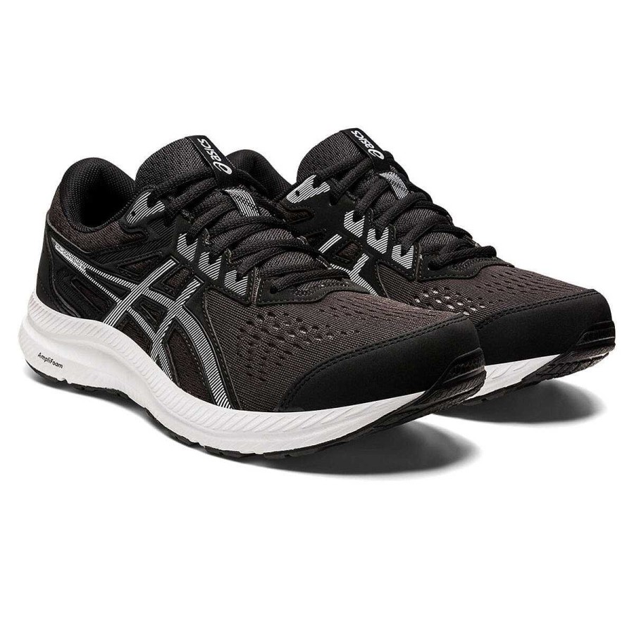 Kids Asics School Shoes | Asics Gel Contend 8 Mens Running Shoes Black/White