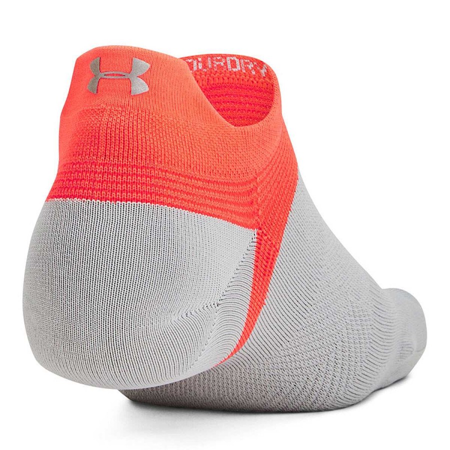 Men Under Armour Socks | Under Armour Armourdry Run Lite No Show Tab Socks 2-Pack Multi