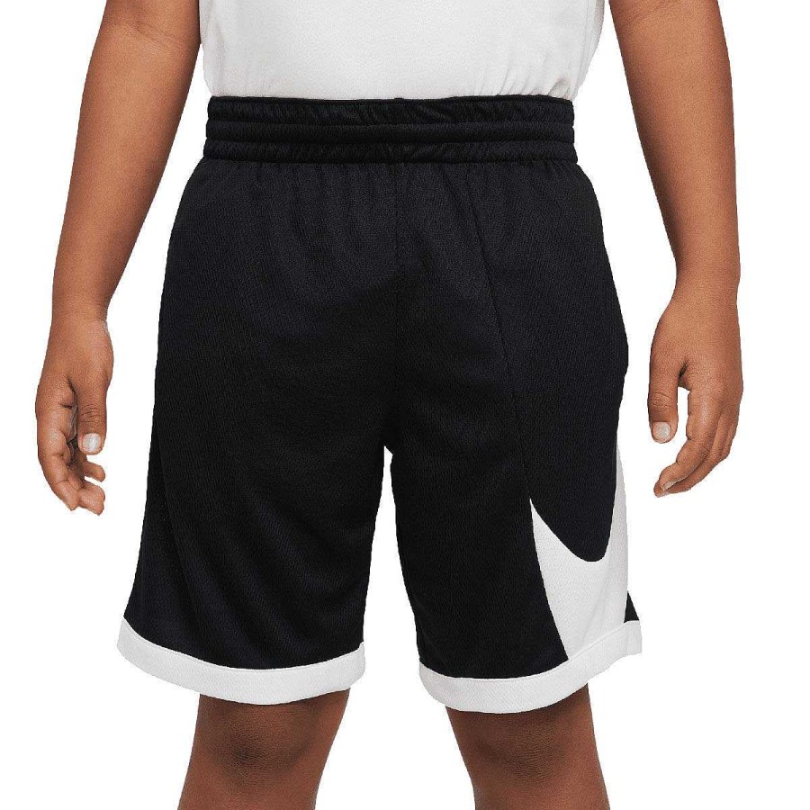 Kids Nike Activewear | Nike Boys Dri-Fit Hbr Basketball Shorts Black