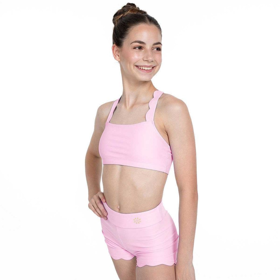 Kids Flo Active Bras & Crops | Flo Active Girls Megan Bra Pink