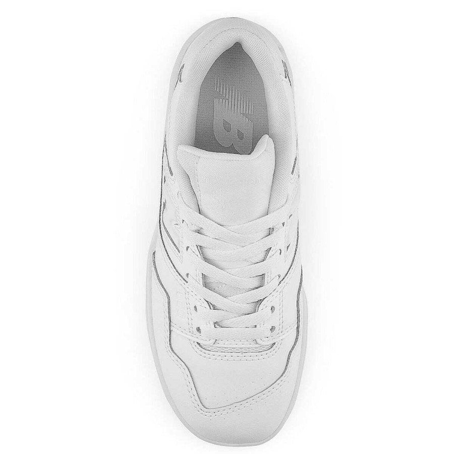 Kids New Balance Girls Shoes | New Balance Bb550 Gs Kids Casual Shoes White