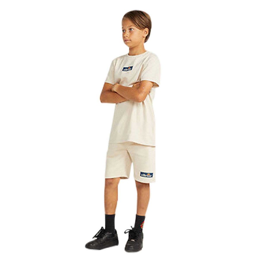 Kids Ellesse Shorts | Ellesse Boys Santiano Shorts Beige