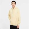 Men Nike Jackets | Nike Sportswear Mens Club Fleece Hoodie Yellow