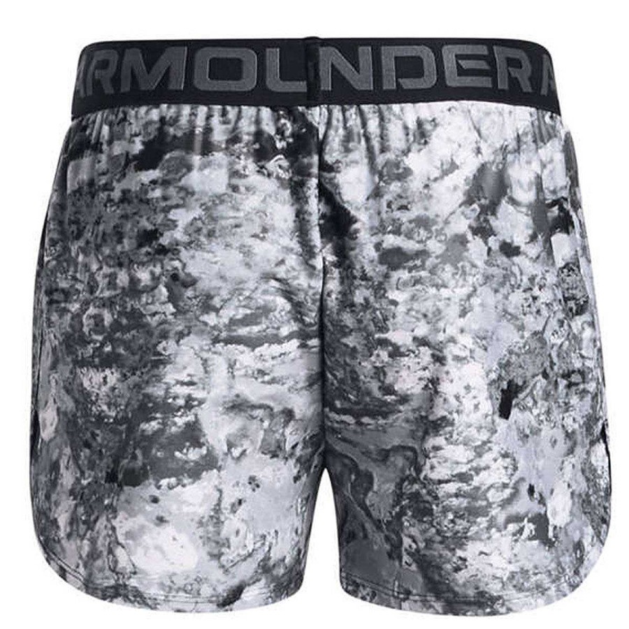 Kids Under Armour Shorts | Under Armour Girls Play Up Printed Shorts Grey