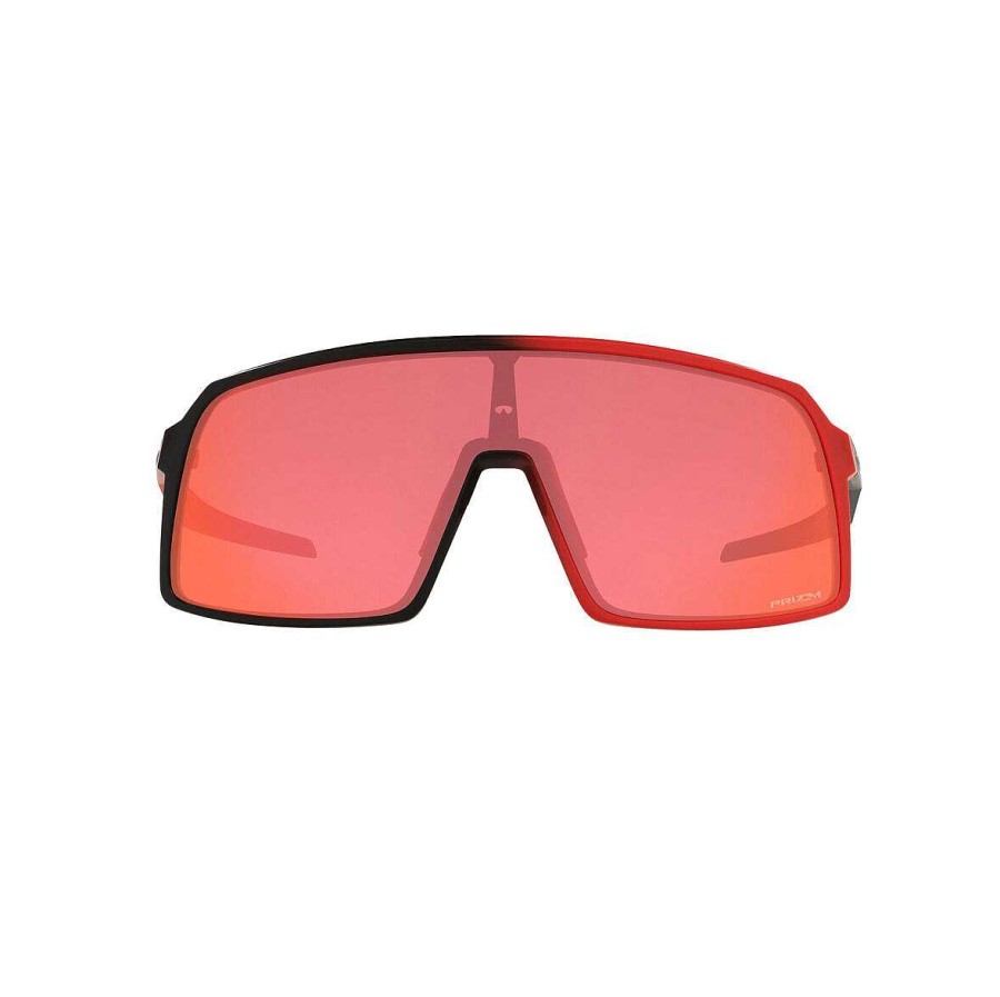 Men Oakley Sunglasses | Oakley Sutro Sunglasses - Matte Black Redline With Prizm Trail Torch