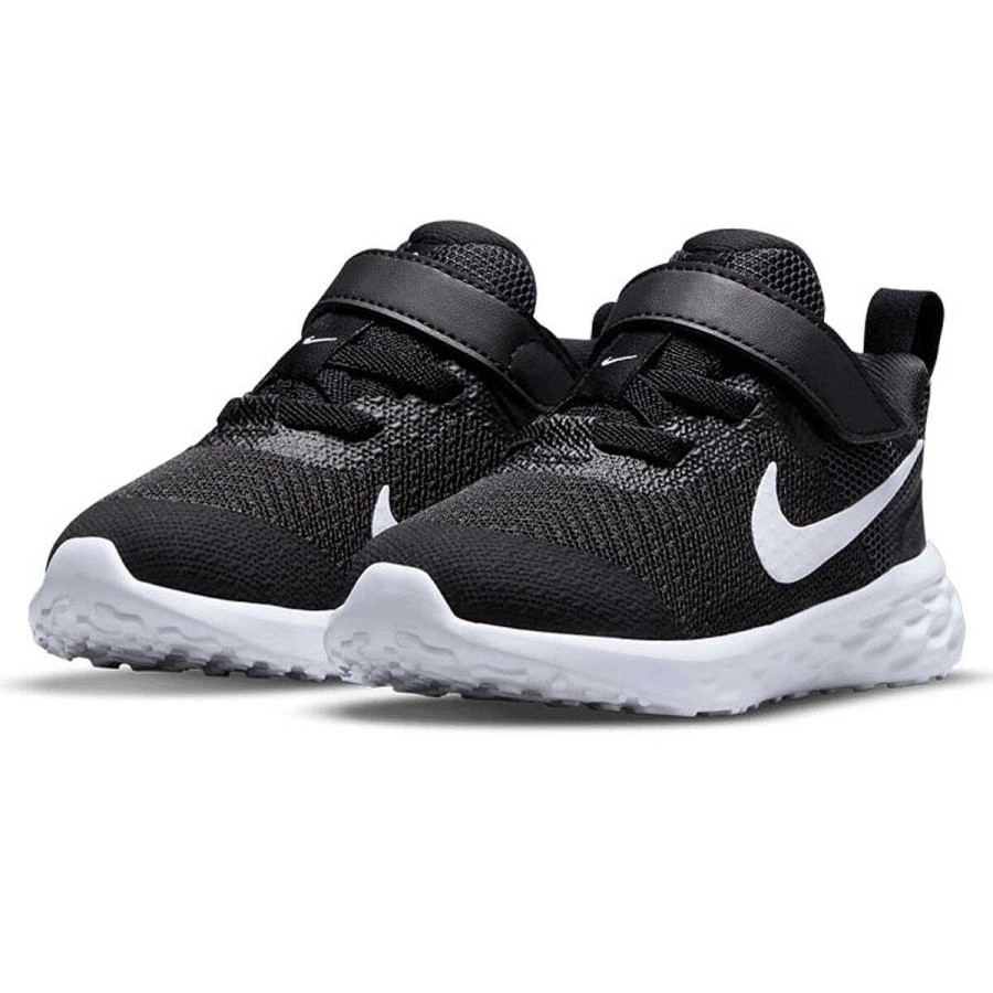 Kids Nike Running | Nike Revolution 6 Next Nature Toddlers Shoes Black/White