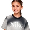 Kids Nike Activewear | Nike Kids Sportswear Culture Of Basketball Tee Grey/Black