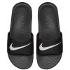 Kids Nike Slides And Thongs | Nike Kawa Gs Boys Slides Black