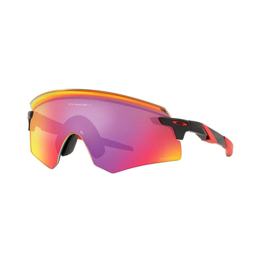 Men Oakley Sunglasses | Oakley Encoder Sunglasses - Matte Black With Prizm Road