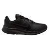 Kids Nike School Shoes | Nike Varsity Leather Gs Kids Running Shoes Black