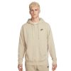 Men Nike Hoodies & Sweatshirts | Nike Mens Club Fleece Pullover Hoodie Xl Beige