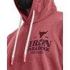 Men Under Armour Jackets | Under Armour Project Rock Mens Terry Hoodie Red