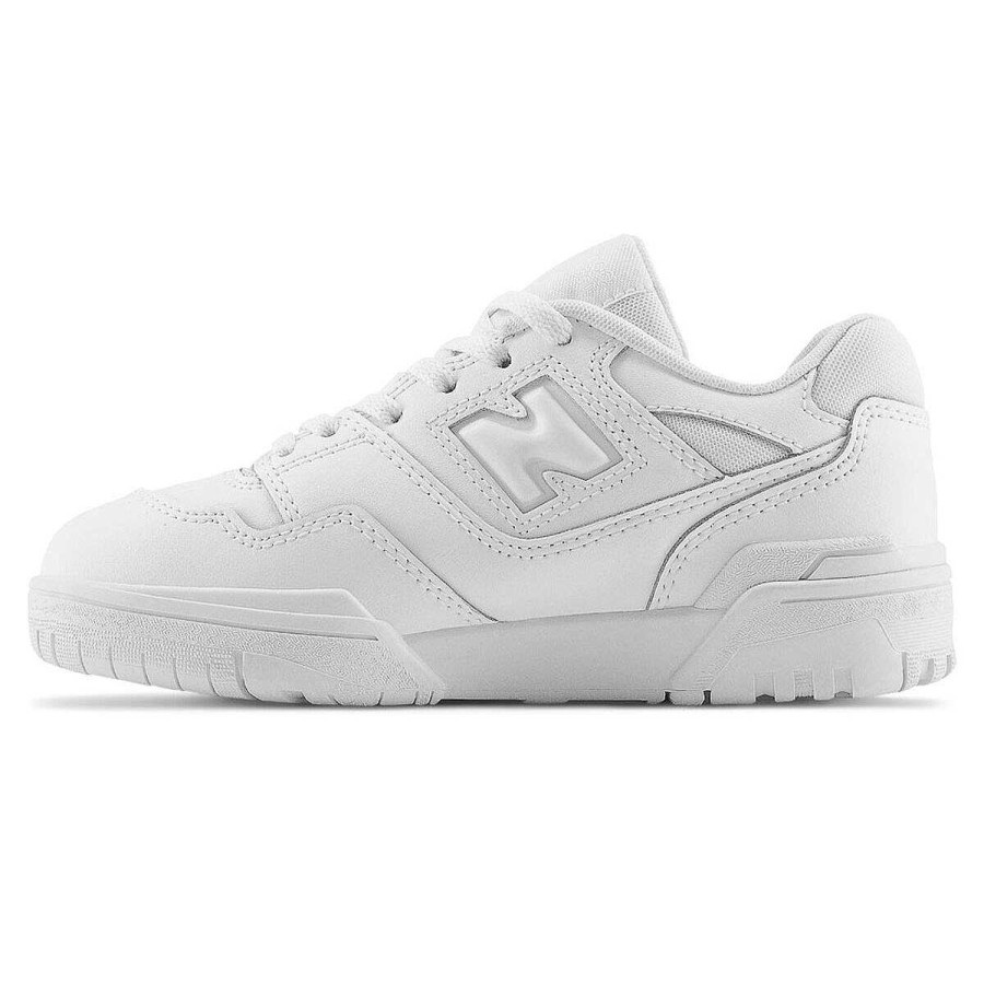 Kids New Balance Girls Shoes | New Balance Bb550 Gs Kids Casual Shoes White