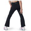 Kids ELL&VOO Track Pants | Ell & Voo Junior Girls Jazz Pants Black