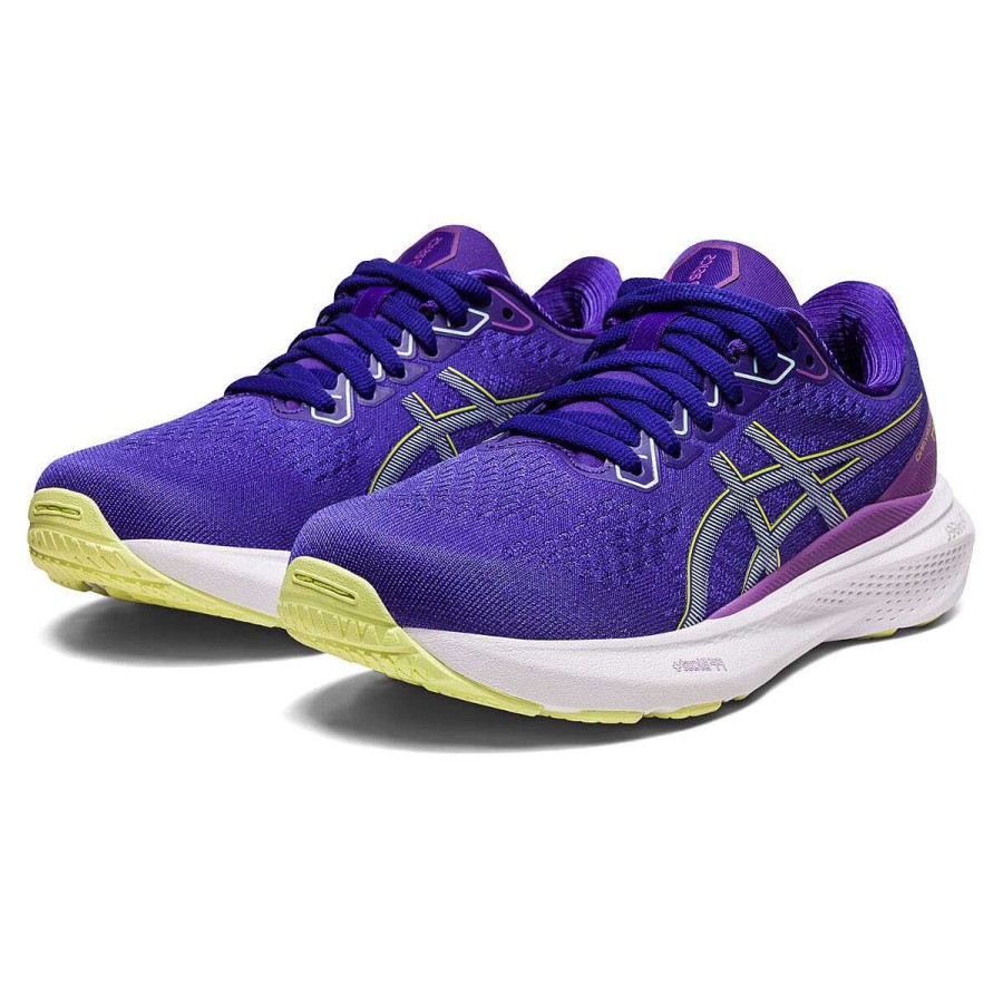 Kids Asics Running | Asics Gel Kayano 30 Gs Kids Running Shoes Purple/Yellow