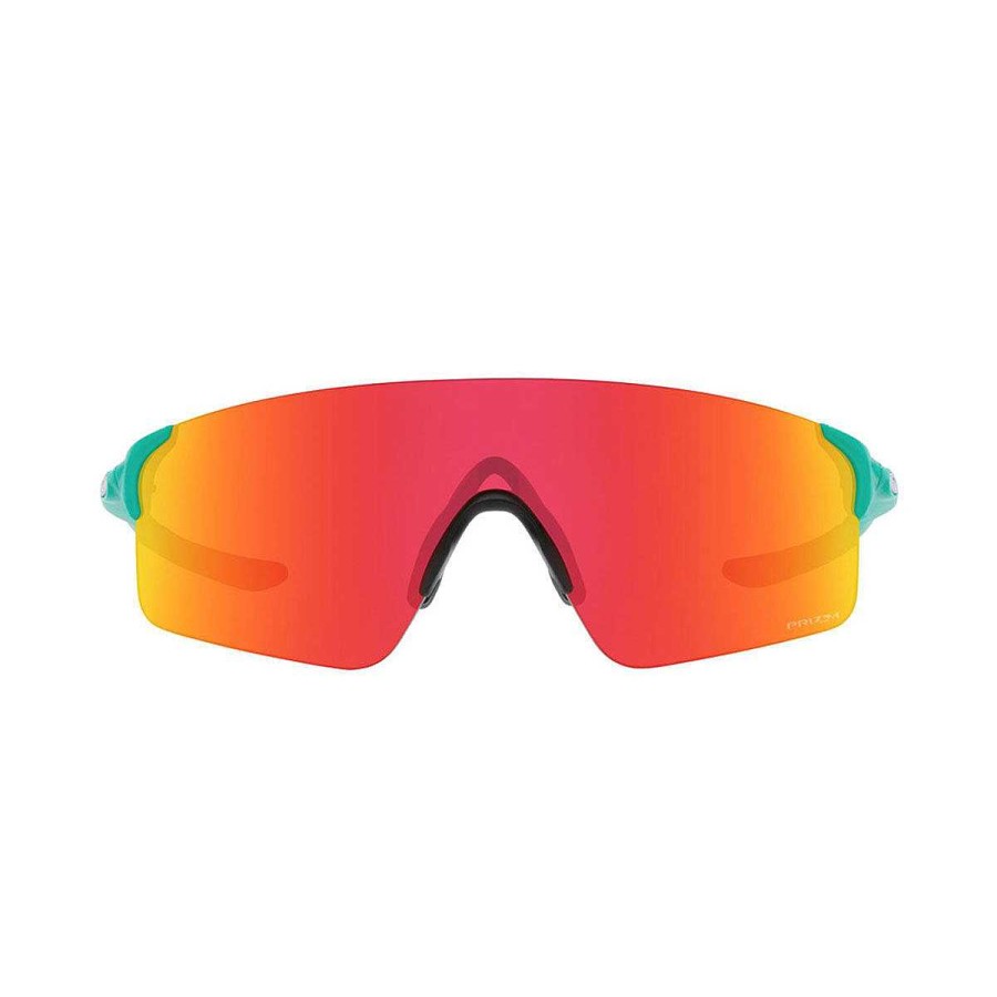 Men Oakley Sunglasses | Oakley Evzero Blades Sunglasses - Matte Celeste With Prizm Ruby