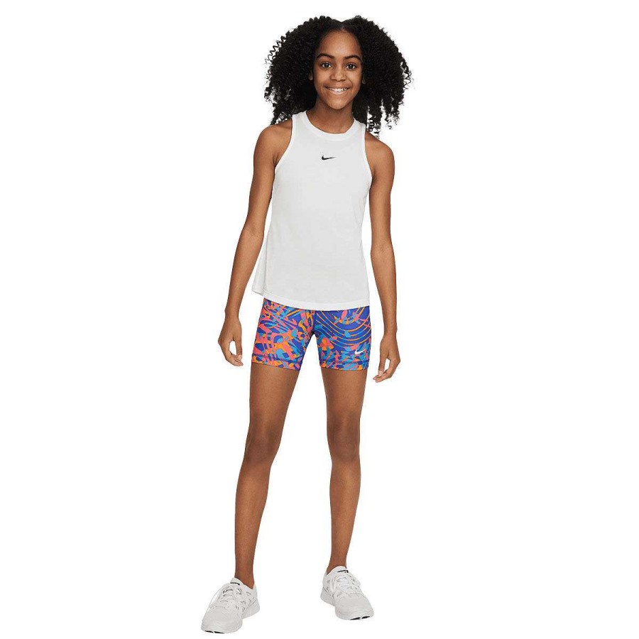 Kids Nike Shorts | Nike Pro Girls 3In Se Plus Shorts Xl Blue