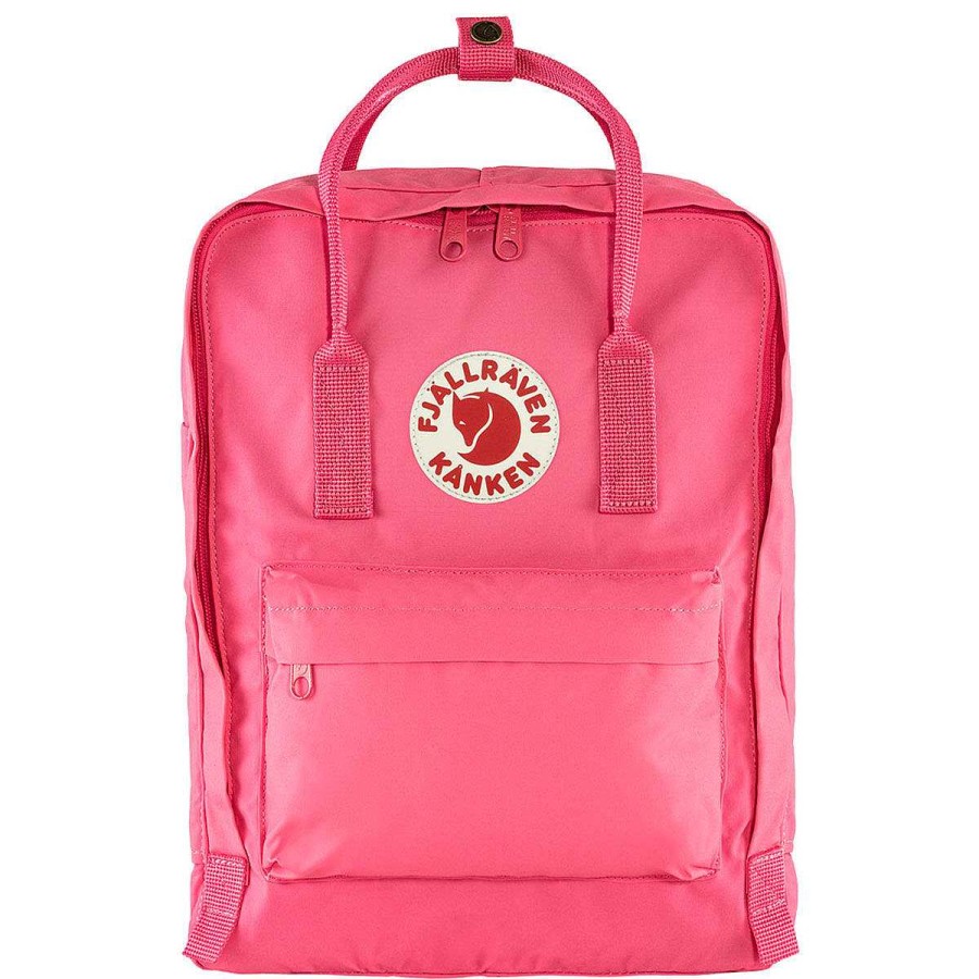 Men Fjallraven Bags | Fjallraven Kanken Backpack Flamingo Pink