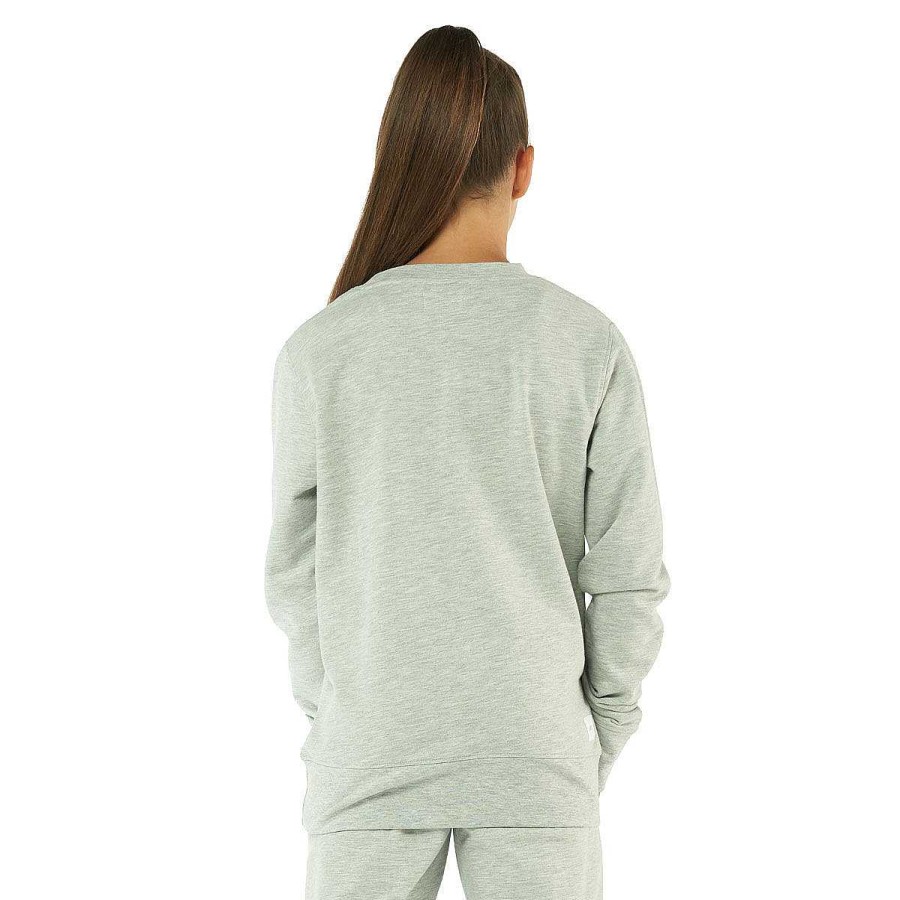 Kids ELL&VOO Hoodies & Sweatshirts | Ell & Voo Girls Gym Class Crew Grey