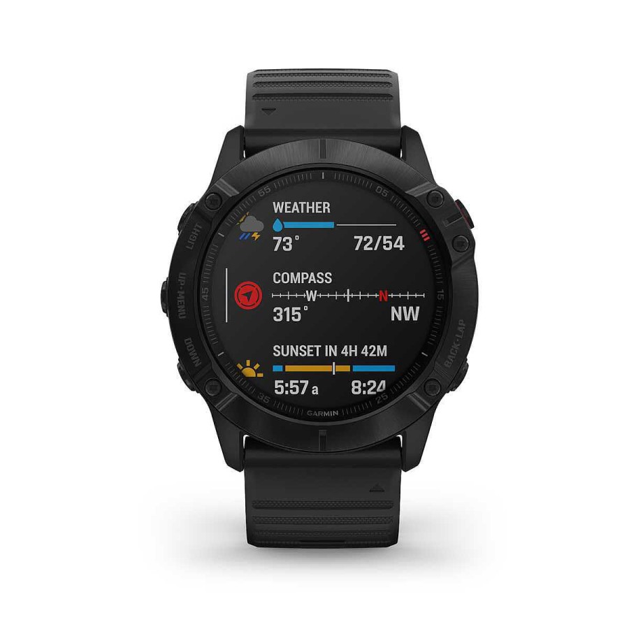 Men Garmin Watches And Trackers | Garmin Fenix 6X Pro Smartwatch