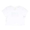 Kids Flo Active Tees & Tops | Flo Active Girls Asheley Cropped Tee White