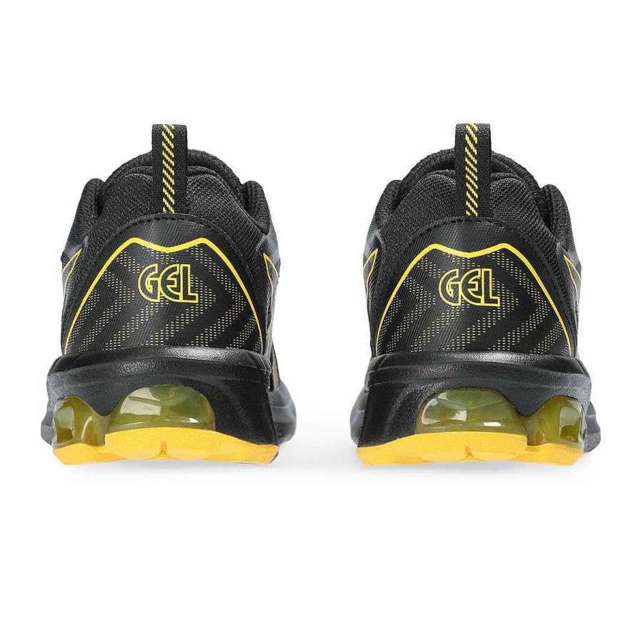 Kids Asics Casual | Asics Gel Quantum 90 4 Ps Kids Casual Shoes Black/Yellow