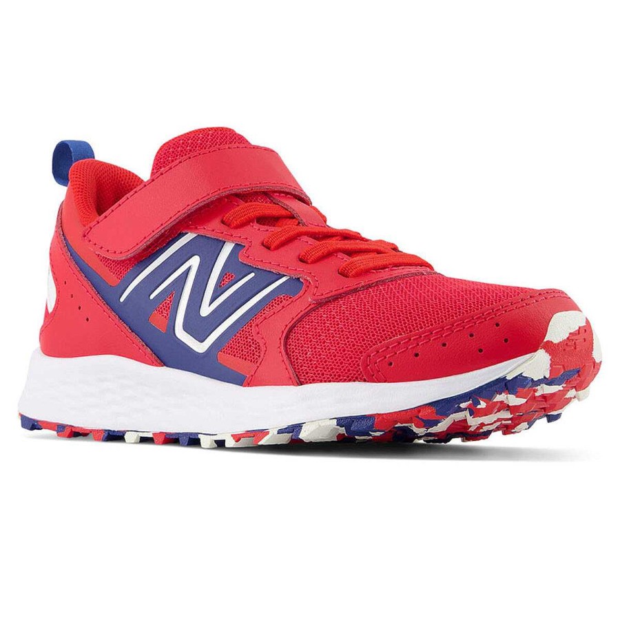 Kids New Balance Training | New Balance Fresh Foam 650 V1 Ps Kids Running Shoes Red/Blue