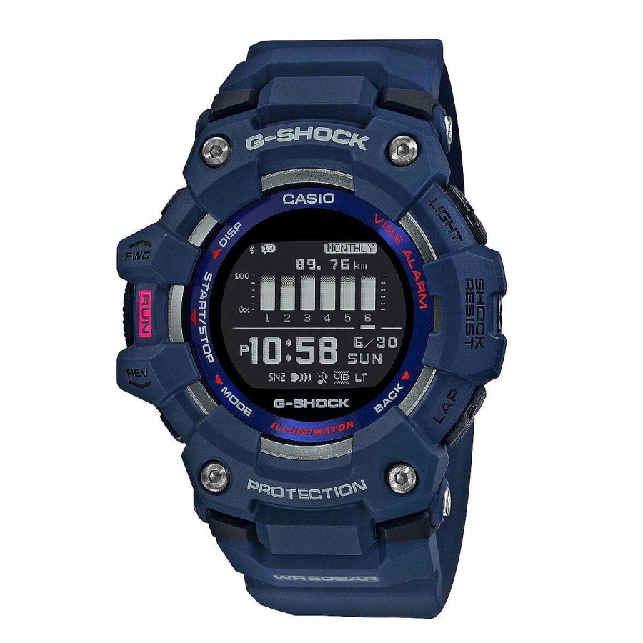 Men G-Shock Watches And Trackers | Casio G Shock Gbd100-2 Bluetooth Step Tracker