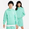 Kids Nike Hoodies & Sweatshirts | Nike Kids Sportswear Club Fleece Pullover Hoodie Green