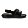 Kids PUMA Slides And Thongs | Puma Popcat 20 Backstrap Toddlers Sandals Black/White