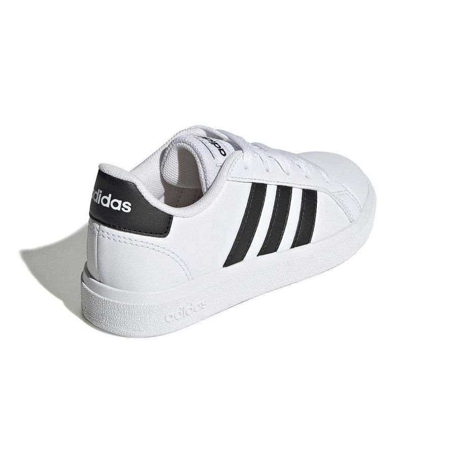 Kids adidas Boys Shoes | Adidas Grand Court 2.0 Kids Casual Shoes White/Black