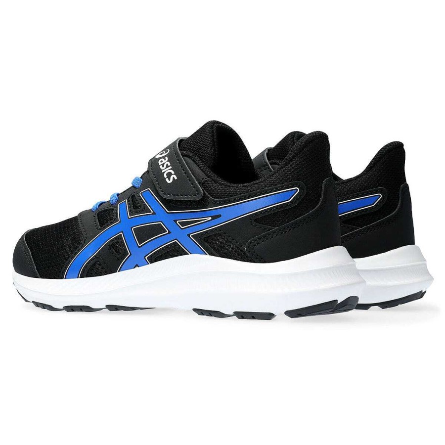 Kids Asics Running | Asics Jolt 4 Ps Kids Running Shoes Black/Blue