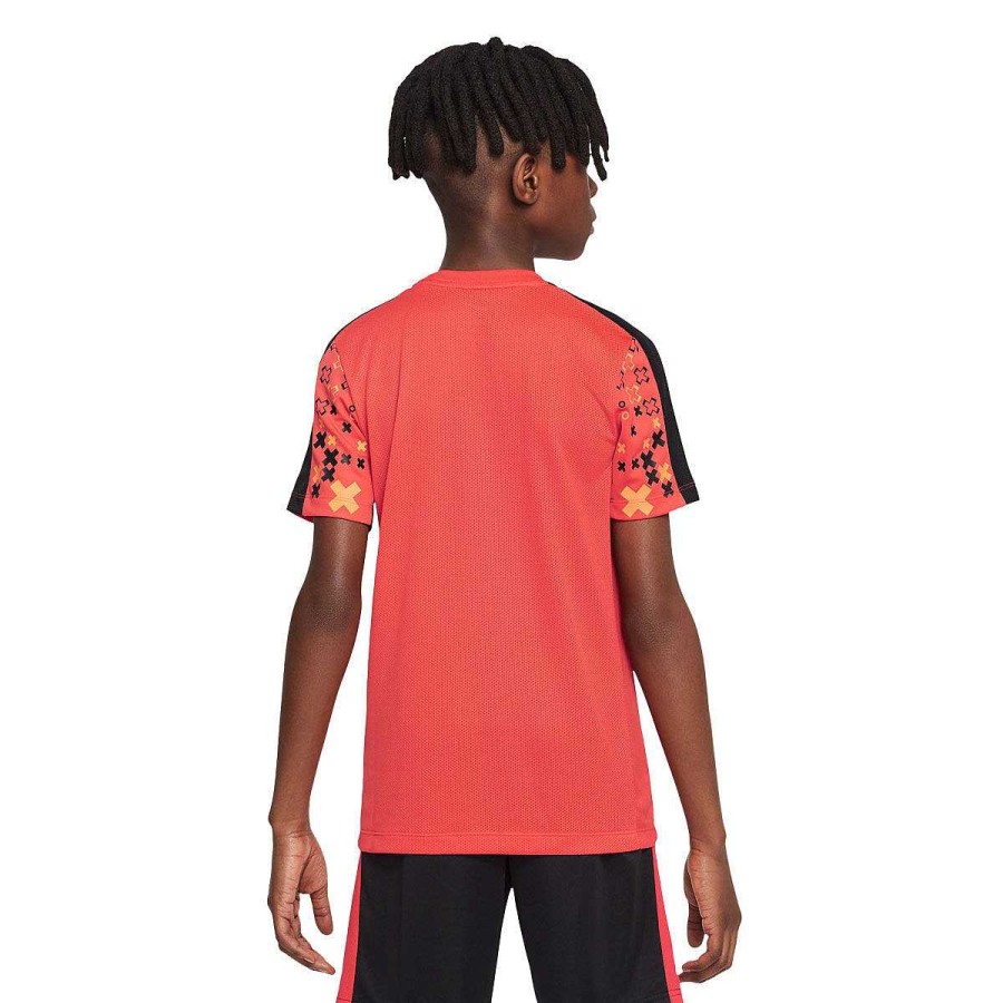 Kids Nike Activewear | Nike Kids Cr7 Academy23 Football Top Red