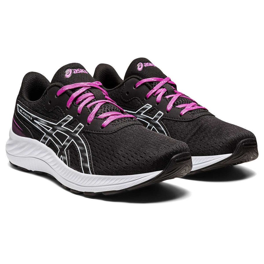 Kids Asics Training | Asics Gel Excite 9 Gs Kids Running Shoes Black